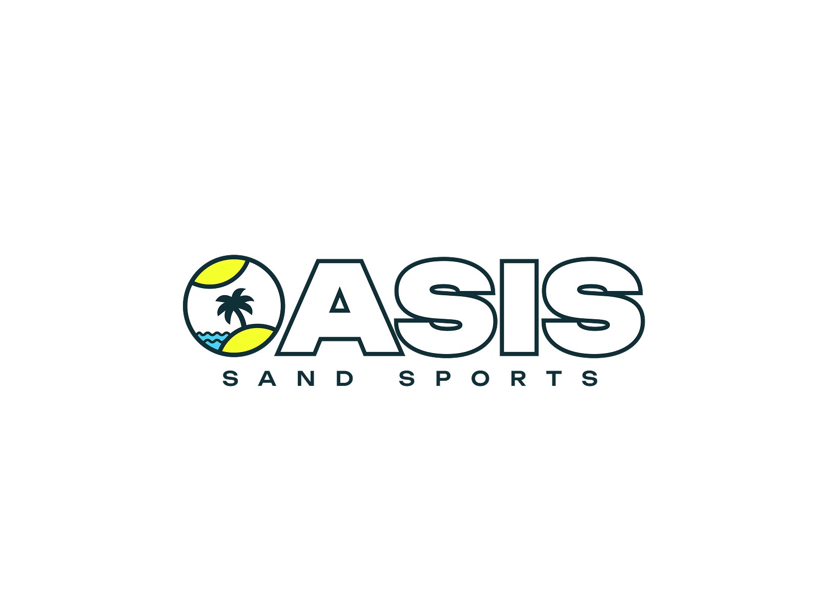 Assinatura da Oasis Sand Sports sobre fundo branco