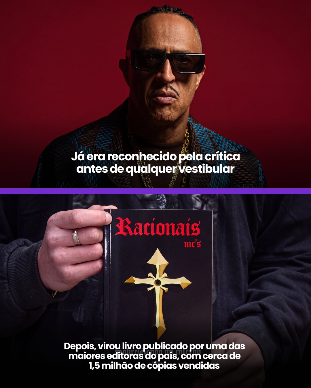 Tela 6: reconhecido pela crítica antes do vestibular e depois publicado como livro