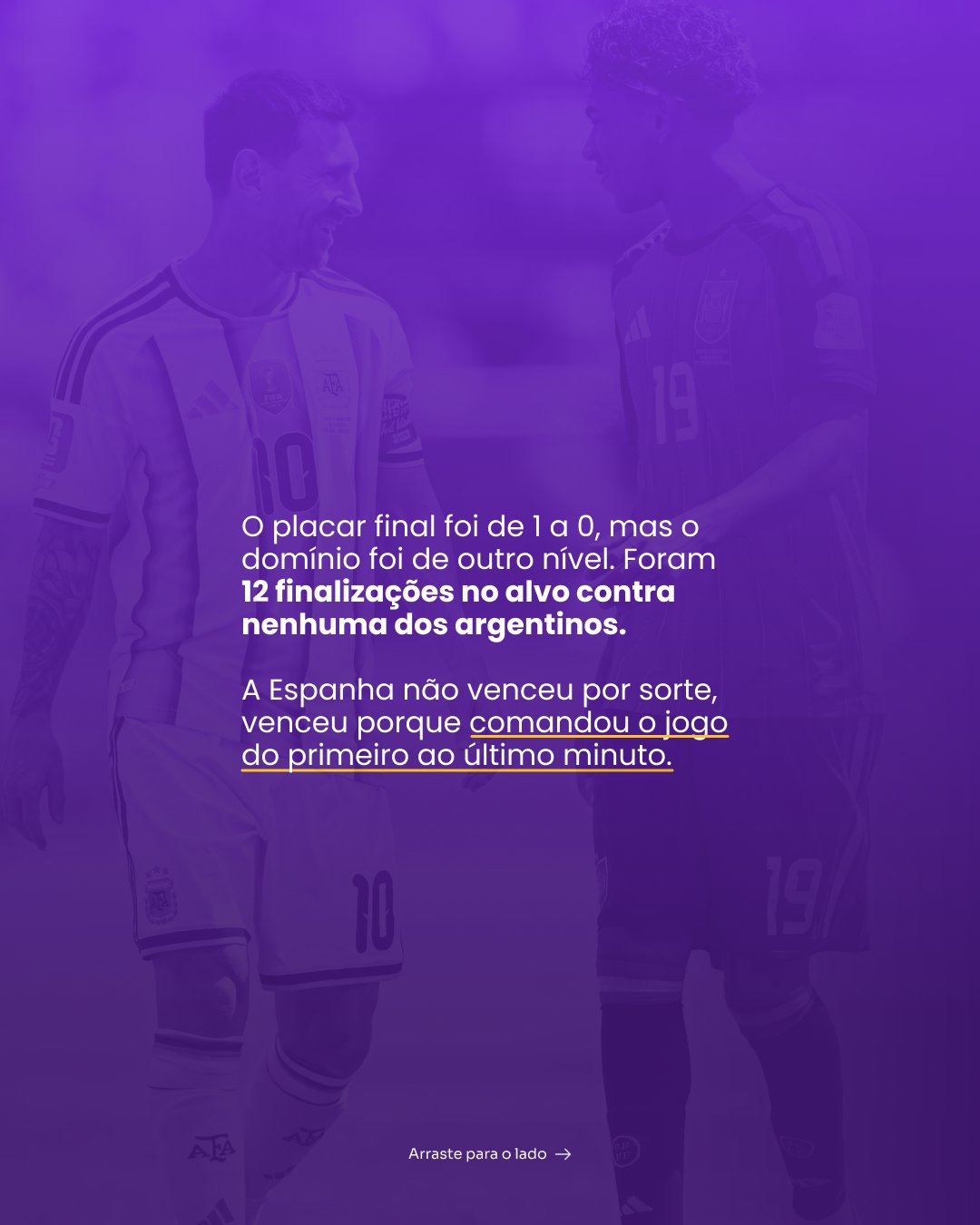 Tela 5: o domínio na final, com jogadores ao fundo em baixa opacidade